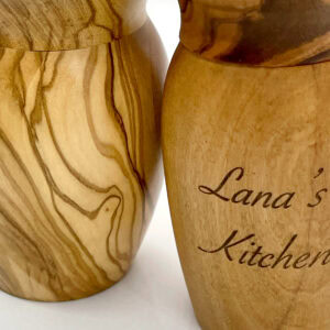 salt pepper shaker personalised