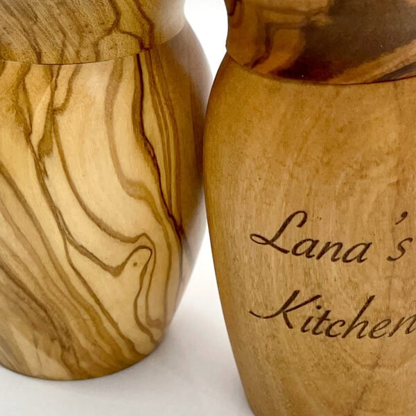 salt pepper shaker personalised