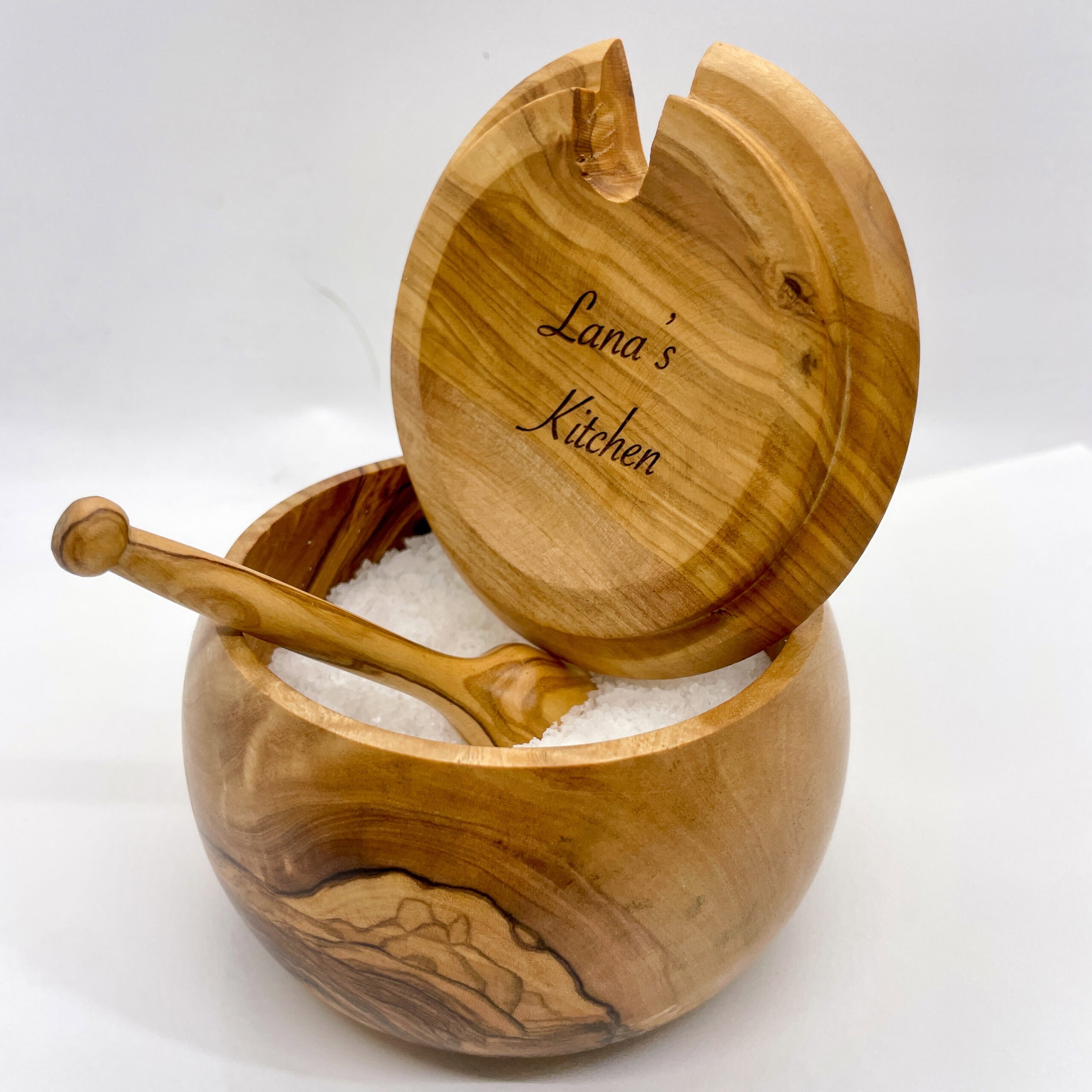 personalisable handmade salt cellar