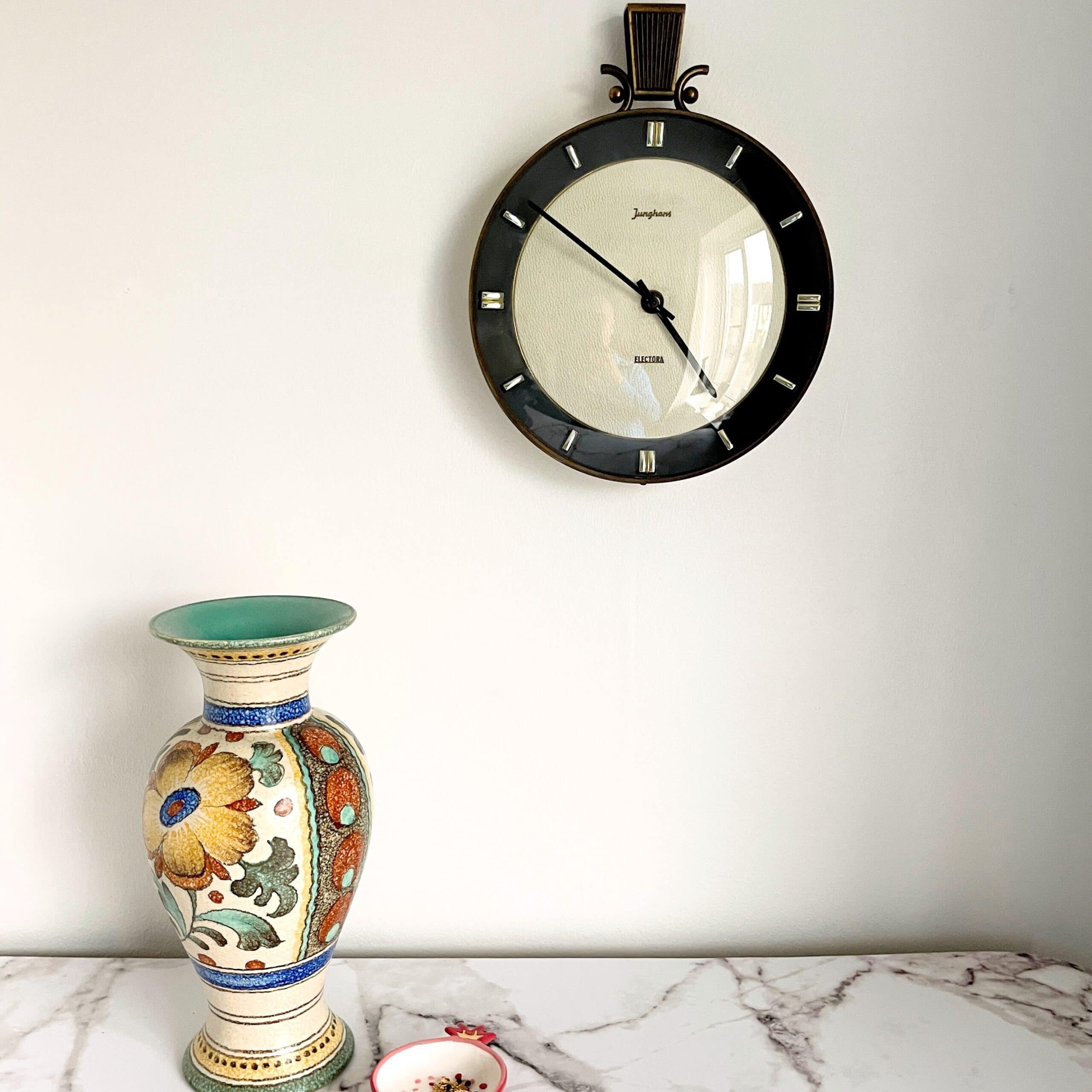 Art Deco Junghans Exacta Wall Clock
