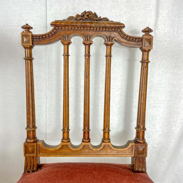 back of louis vxi chair
