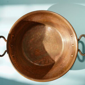 copper jam pot vintage