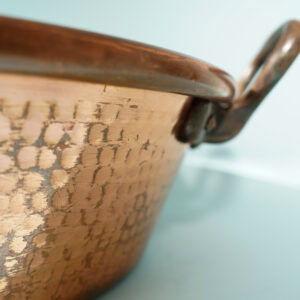 copper jam pot vintage