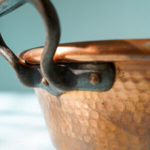 copper jam pot vintage