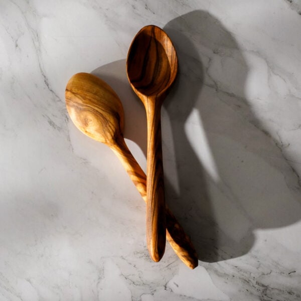 olive wood small spoon