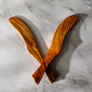 olive wood butter knife
