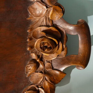 Revival Carved Wood Tray