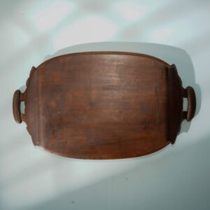Revival Carved Wood Tray