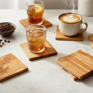 wooden coasters